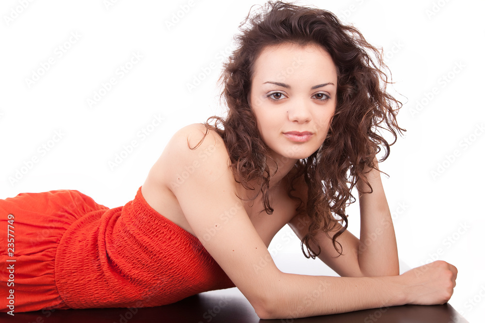 Young and beautiful woman posing Young and beautiful woman posing