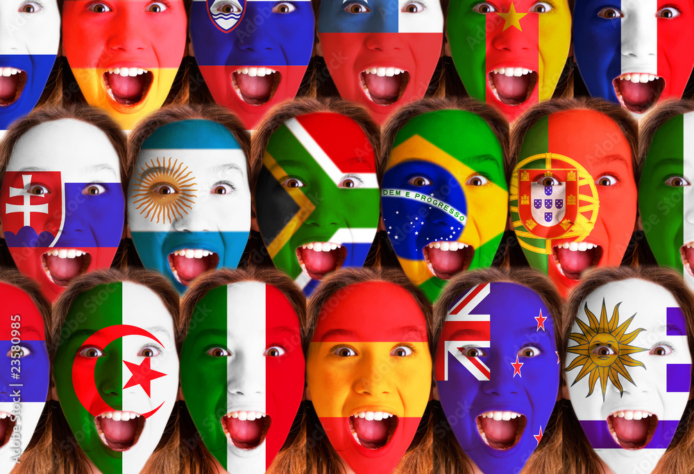 Fototapeta premium planete football