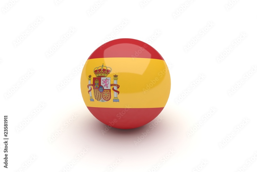 Naklejka premium Spain Sphere