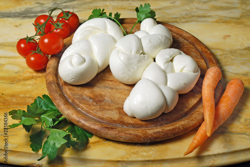 mozzarella treccia fior di latte