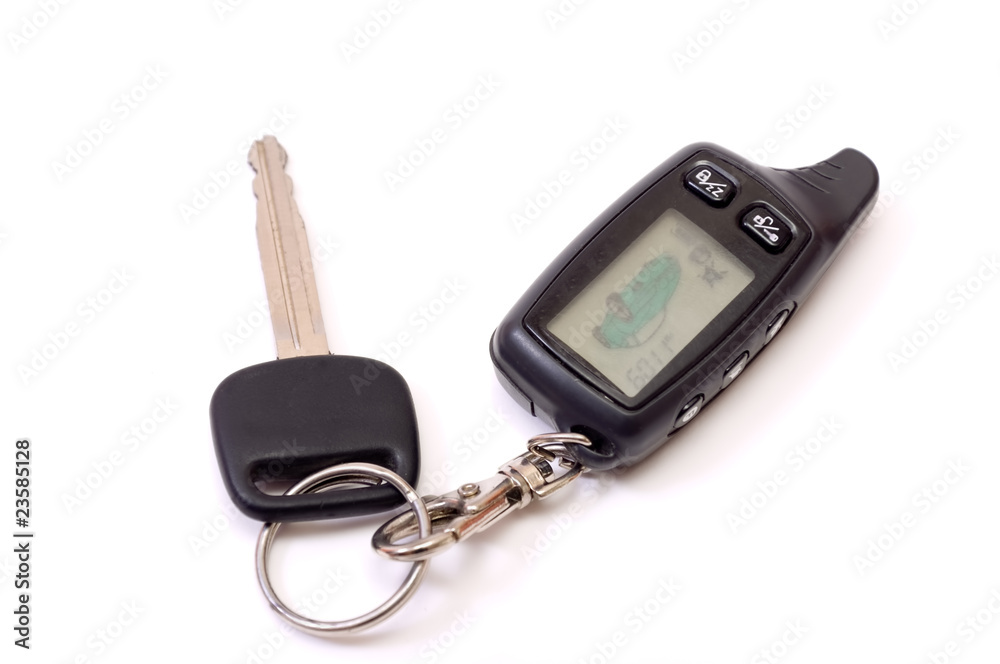 Key of a car a charm