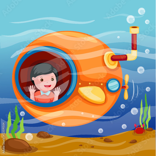 submarine underwater