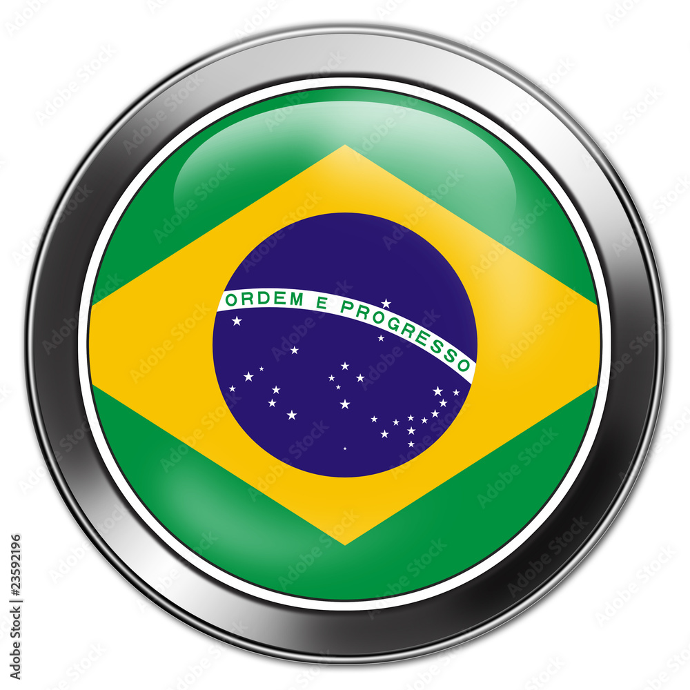 Obraz premium brasilien, brasilia, button aqua