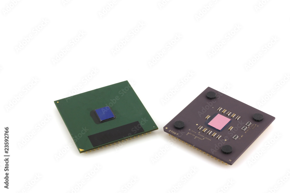 Two microprocessors Two microprocessors