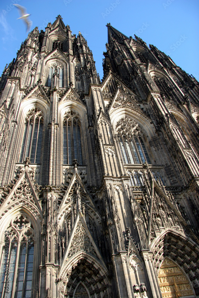 gothic cathedral, koln, germany