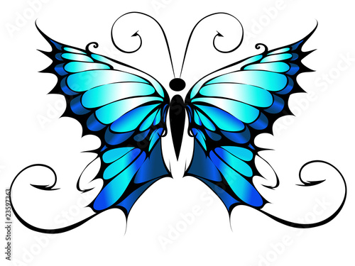 Blue butterfly