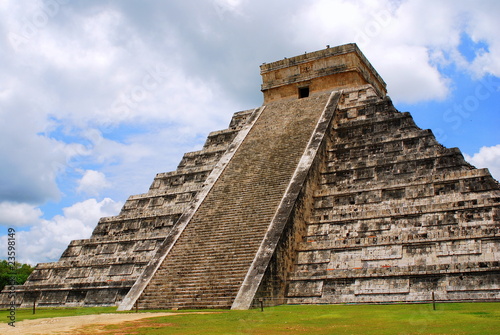 Plakat Chichén Itzá messico piramidi