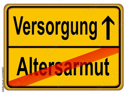 Versorgung – Altersarmut