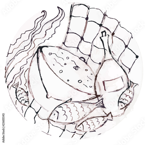 Still Life fishmonger