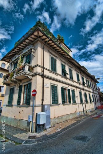Typical Ancient Building in Pisa