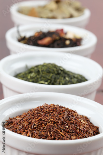 Tea collection - focus on rooibos
