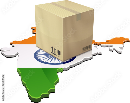 Livraison en Inde (détouré)