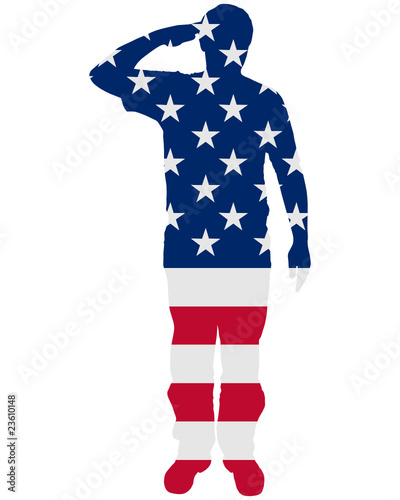 Amerikanischer Salut