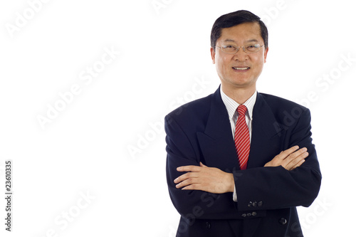 Senior Asian Business Man