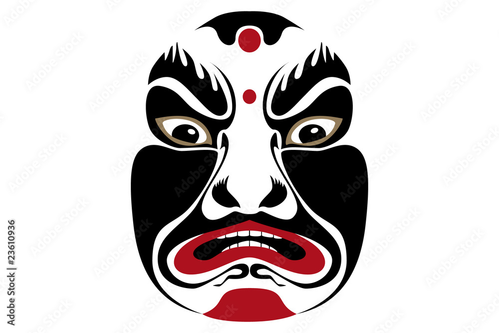 masque chinois