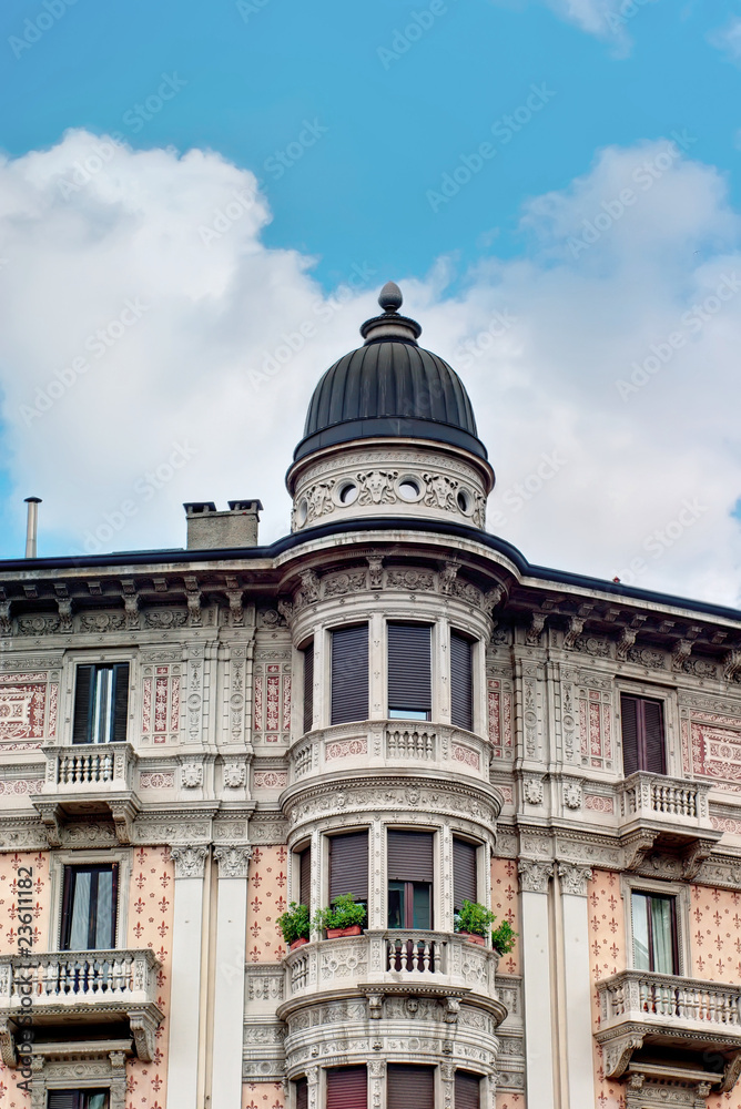 Naklejka premium edificio storico