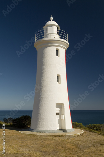 Wallpaper Mural White Washed Lighthouse Against Blue Sky Torontodigital.ca