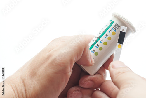 blood glucose test strips