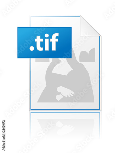 TIF icon (illustration image file format extension bmp jpg tiff)
