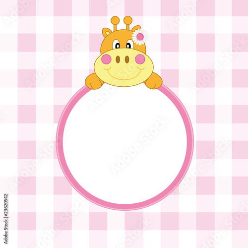 Tarjeta felicitación bebe