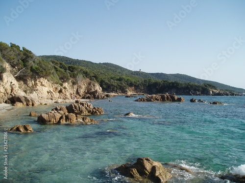 Plage de Scodi Neri à Olmeto en Corse photo