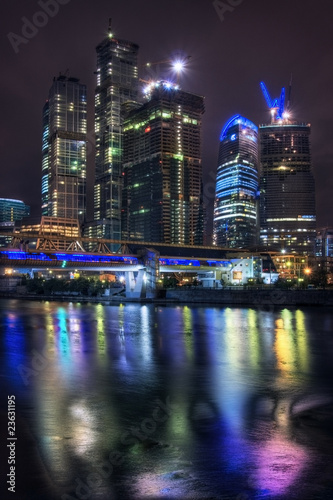 Moscow City complex © zheltikov