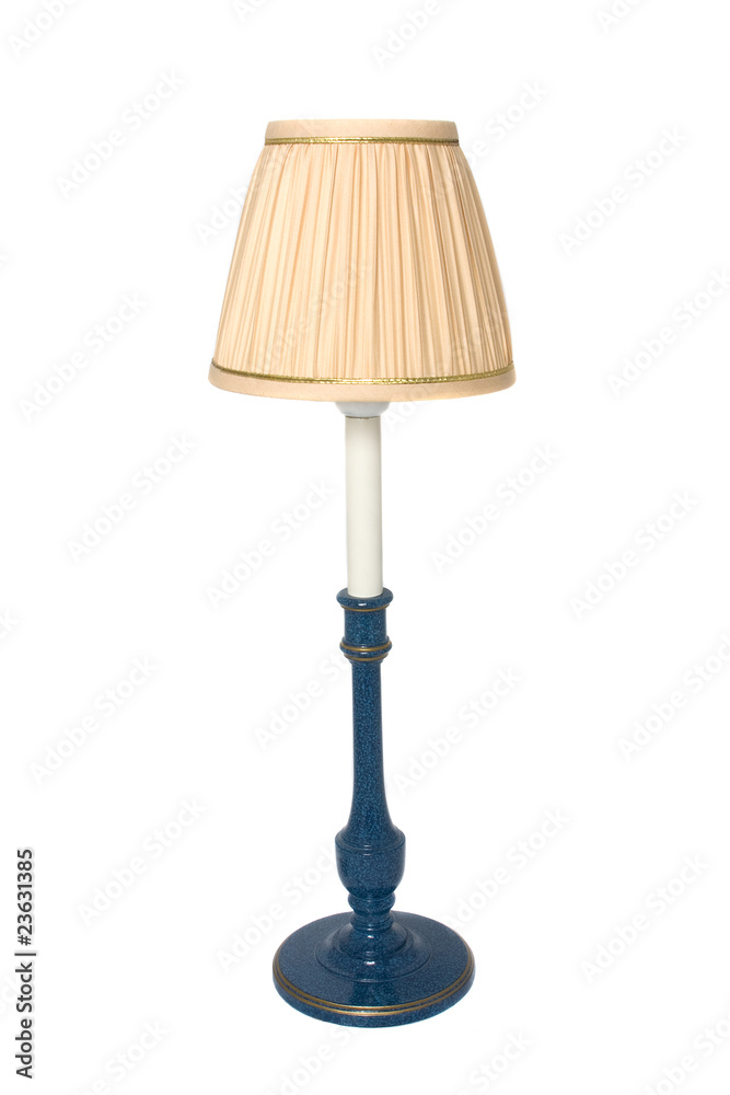 Desk lamp on white background Desk lamp on white background