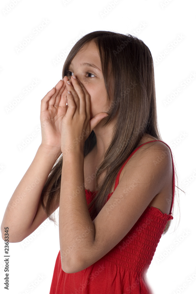 jeune adolescente expressive jeune adolescente expressive