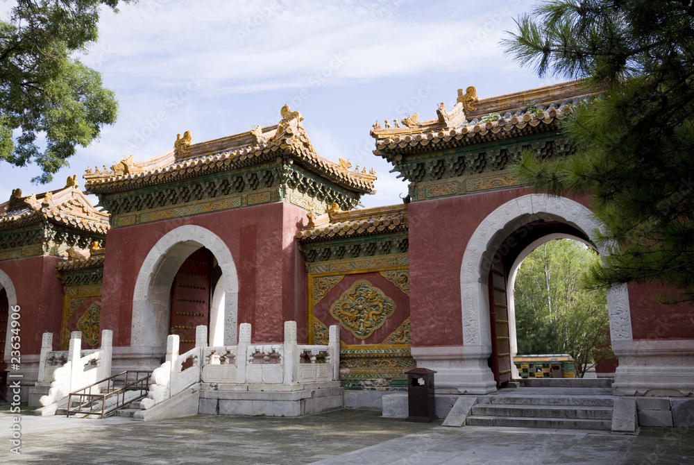 Temple gate