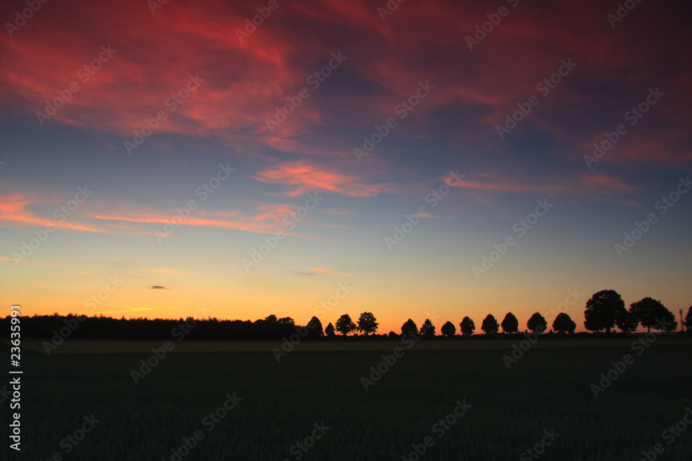 Obraz premium Abenddämmerung