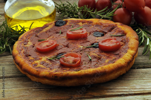 Focaccia al pomodoro