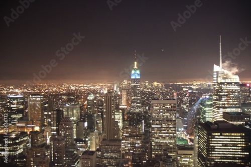 New York by night