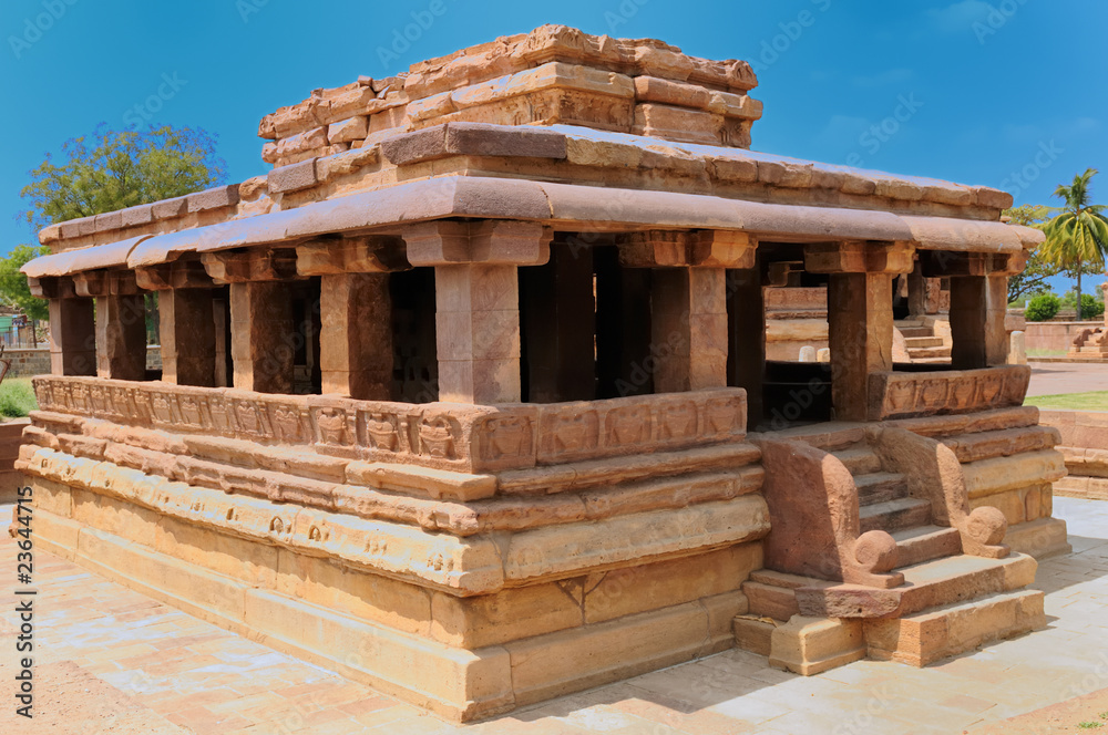 Durga temple in Aihole near Badami, Karnataka, India Durga temple in Aihole near Badami, Karnataka, India