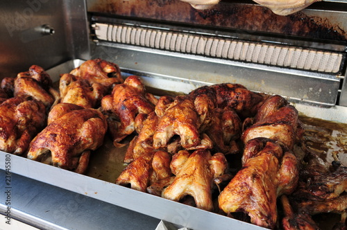 Valokuva malbouffe poulet