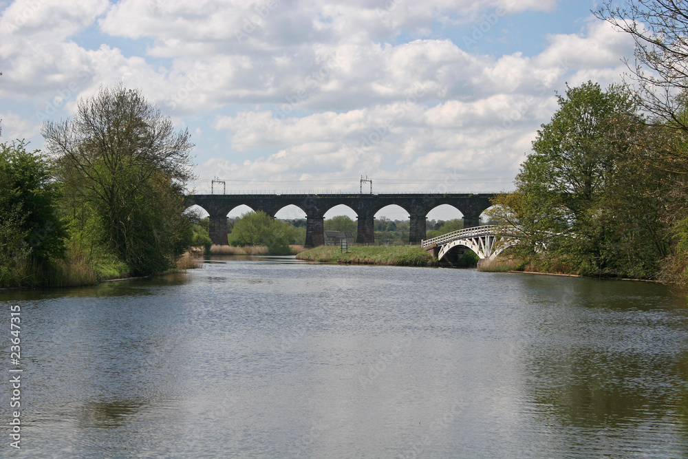 viaduct over River Weaver