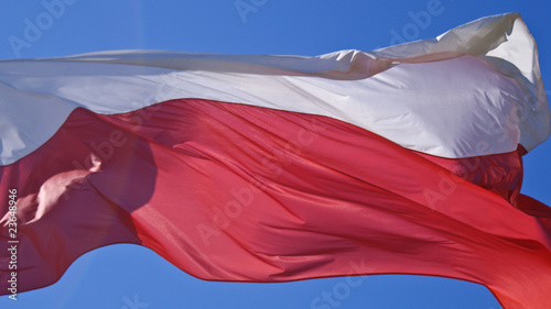 Polish flag photo
