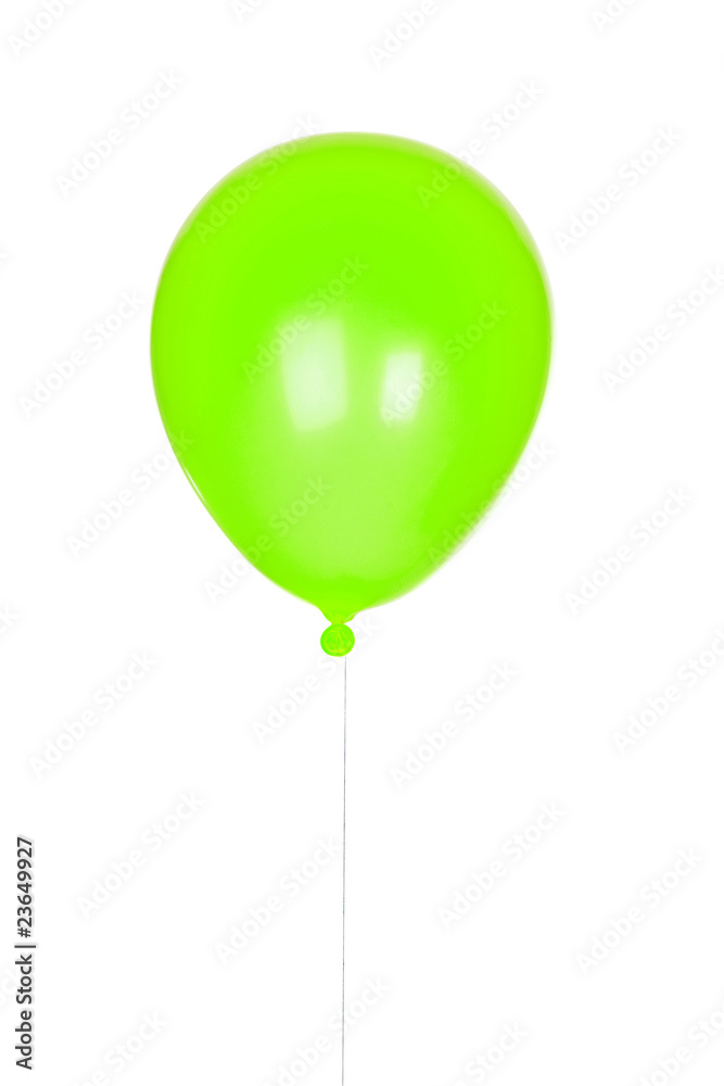 Yellow balloon inflated Yellow balloon inflated