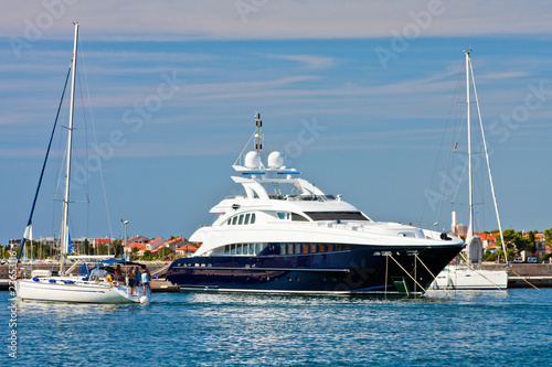 Luxury yachts, Zadar, Croatia