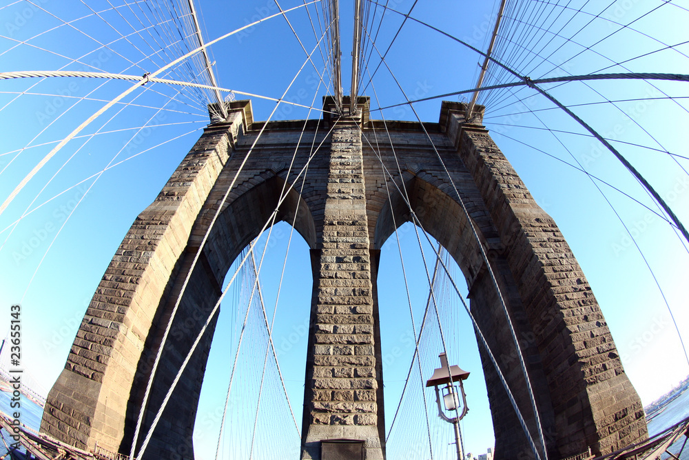 Naklejka premium Brooklyn Bridge