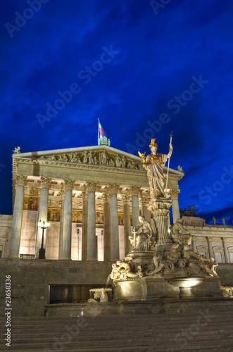 Das Parlament von Wien