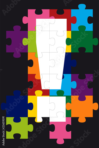 Ausrufezeichen-Puzzle