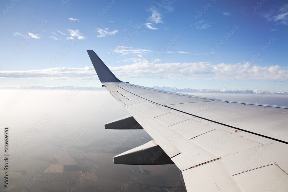 Tragfläche eines Flugzeuges Tragfläche eines Flugzeuges