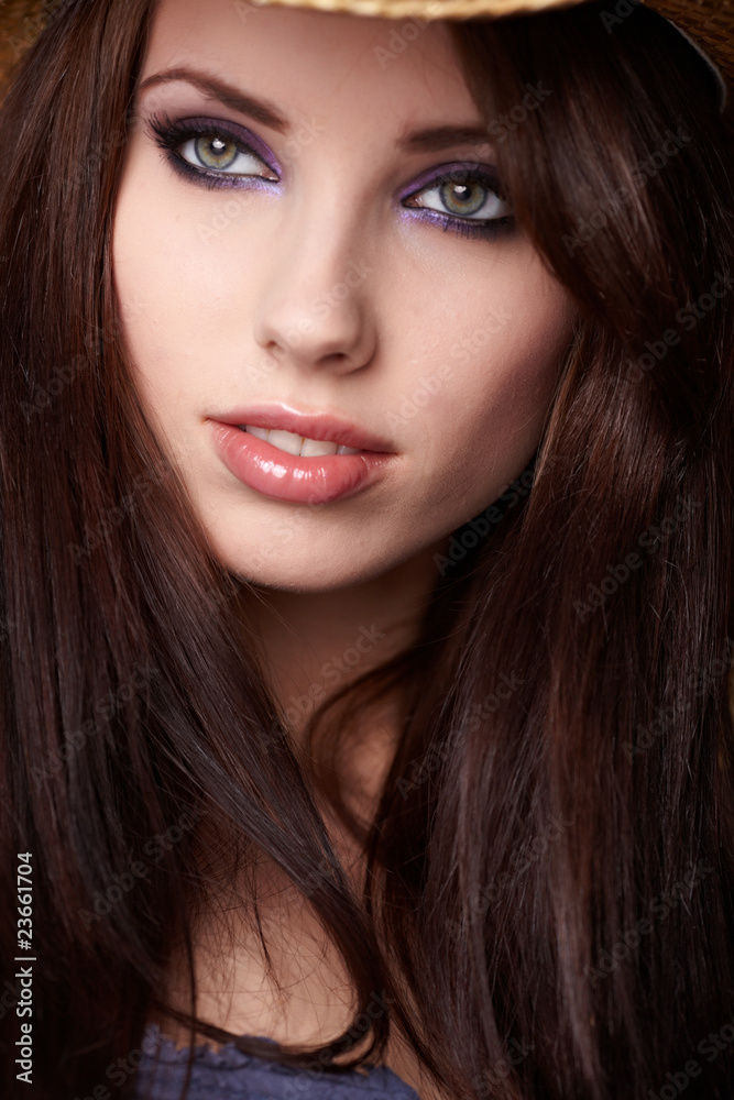 sexy woman with cowboy hat sexy woman with cowboy hat