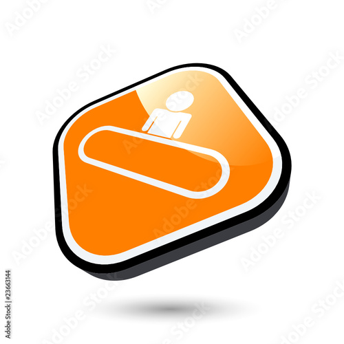 schreibtisch manager chef symbol zeichen