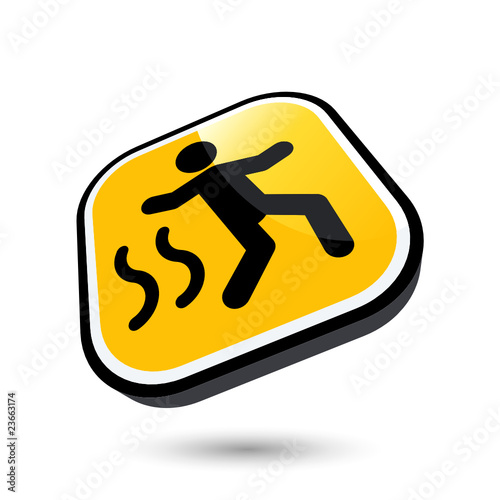rutschgefahr rutschig symbol zeichen icon