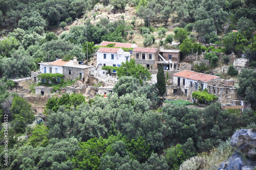 Altes Gebirgsdorf in Kreta