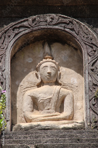 buddha image, Ku Phra Go Na Temple, Suwannaphum, Roi-Et