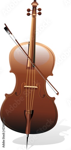 Violoncello-Cello-Violoncelle-Vector