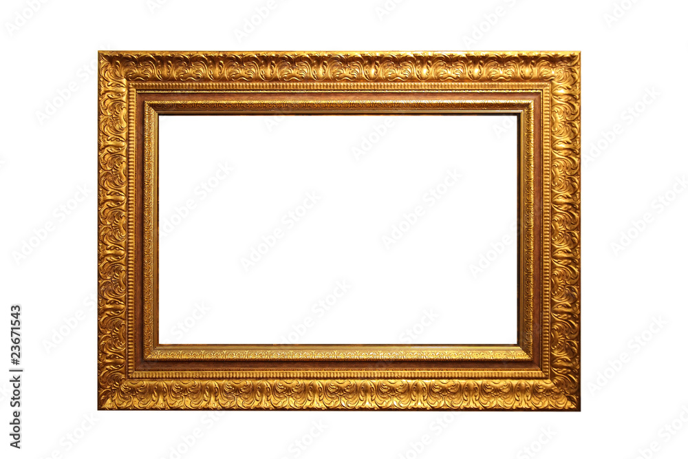 Fototapeta premium gold picture frame