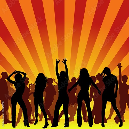 Party Time - background ill...